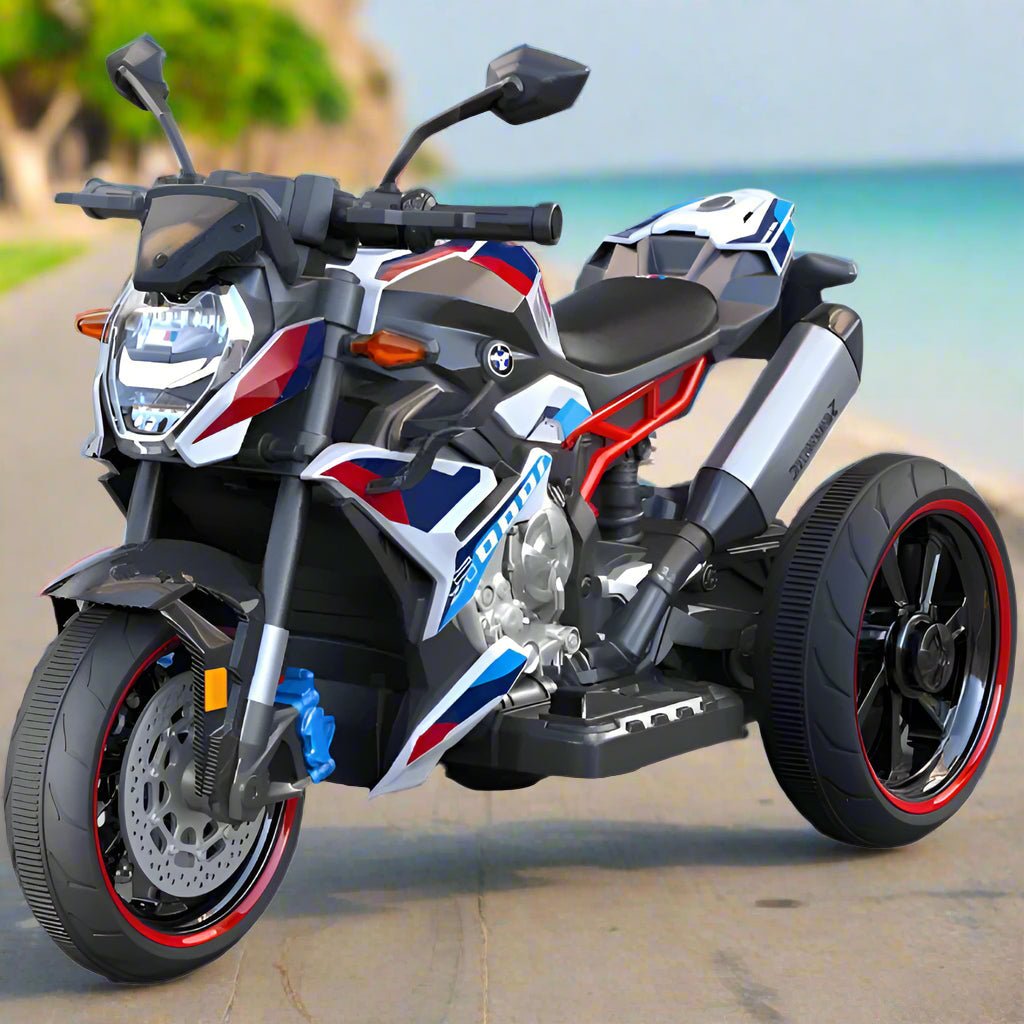 Sporty 3 Wheel Electric Ride On Bike For Kids