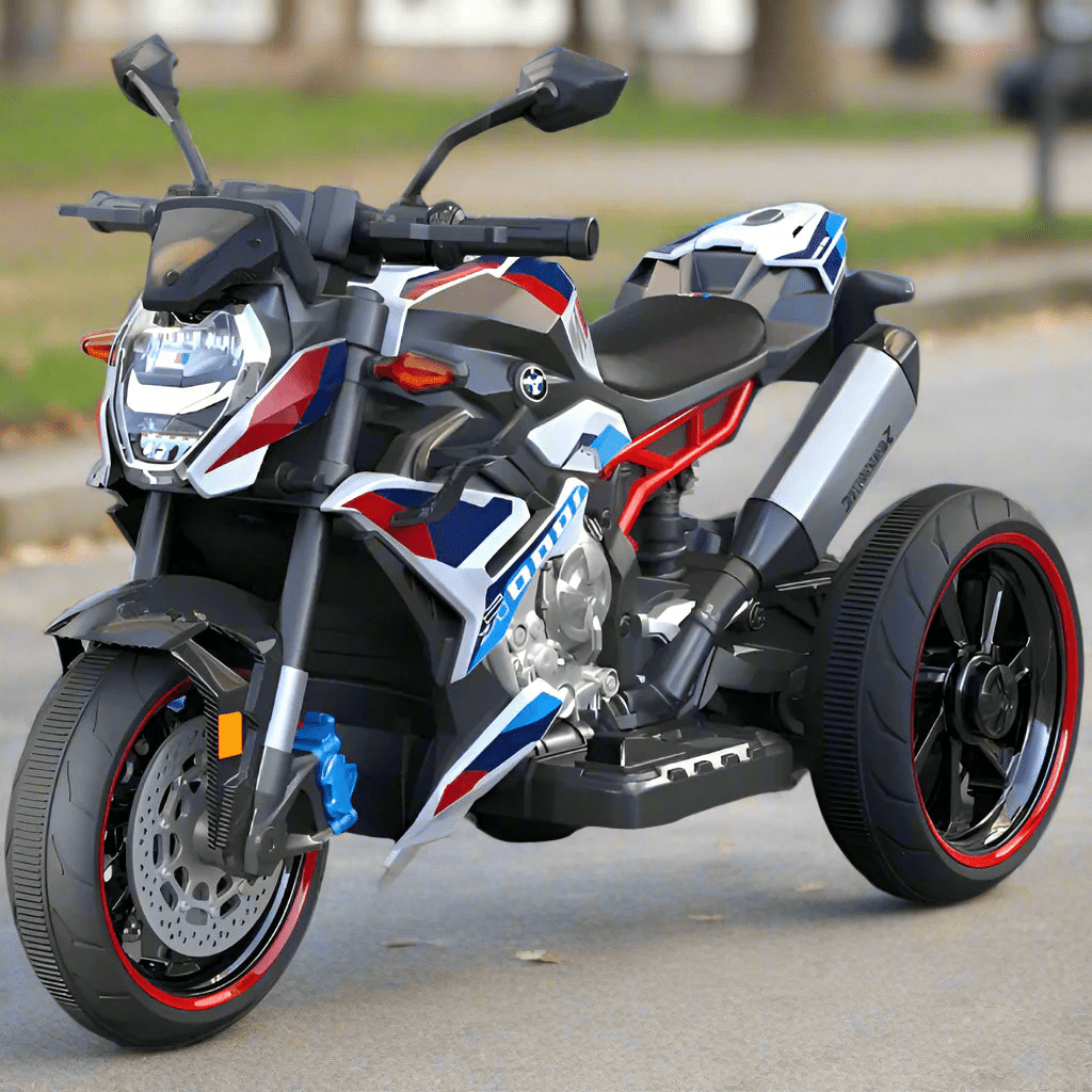 Sporty 3 Wheel Electric Ride On Bike For Kids