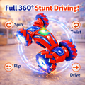 Spray Stunt RC Car with Hand Gesture Control – 360° Drift & Light Effects