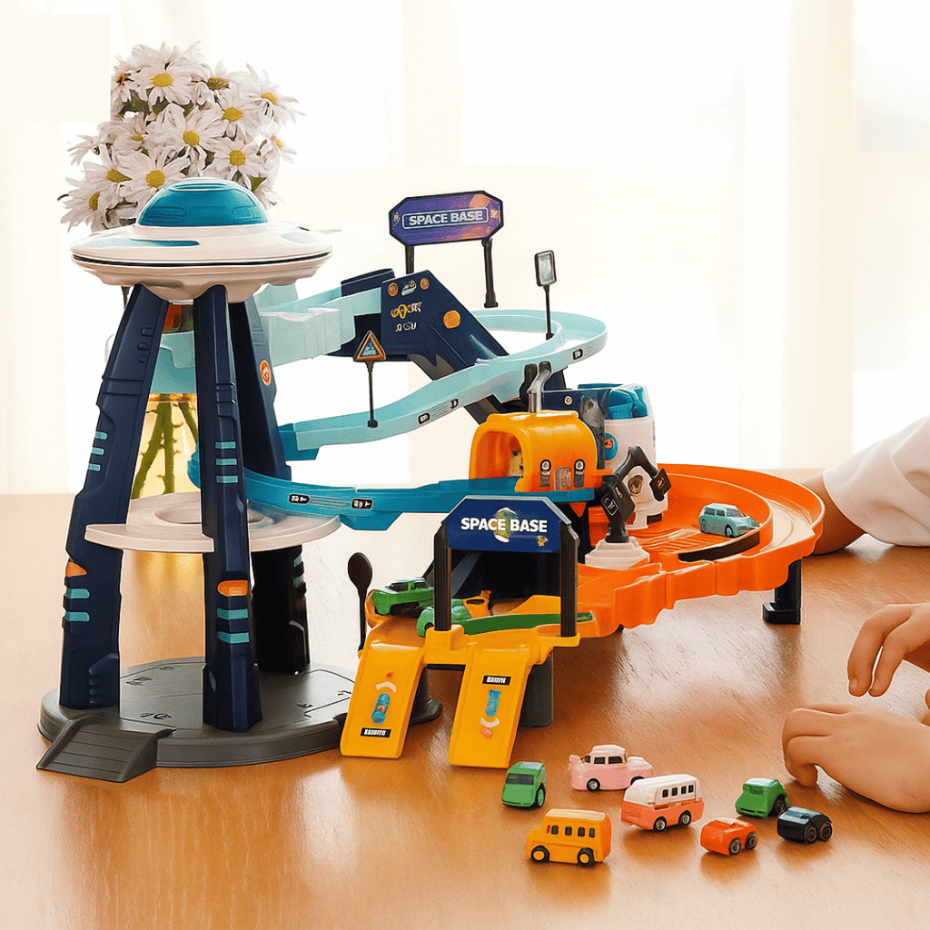 Steering Wheel Mars Base Track – Space Adventure Playset