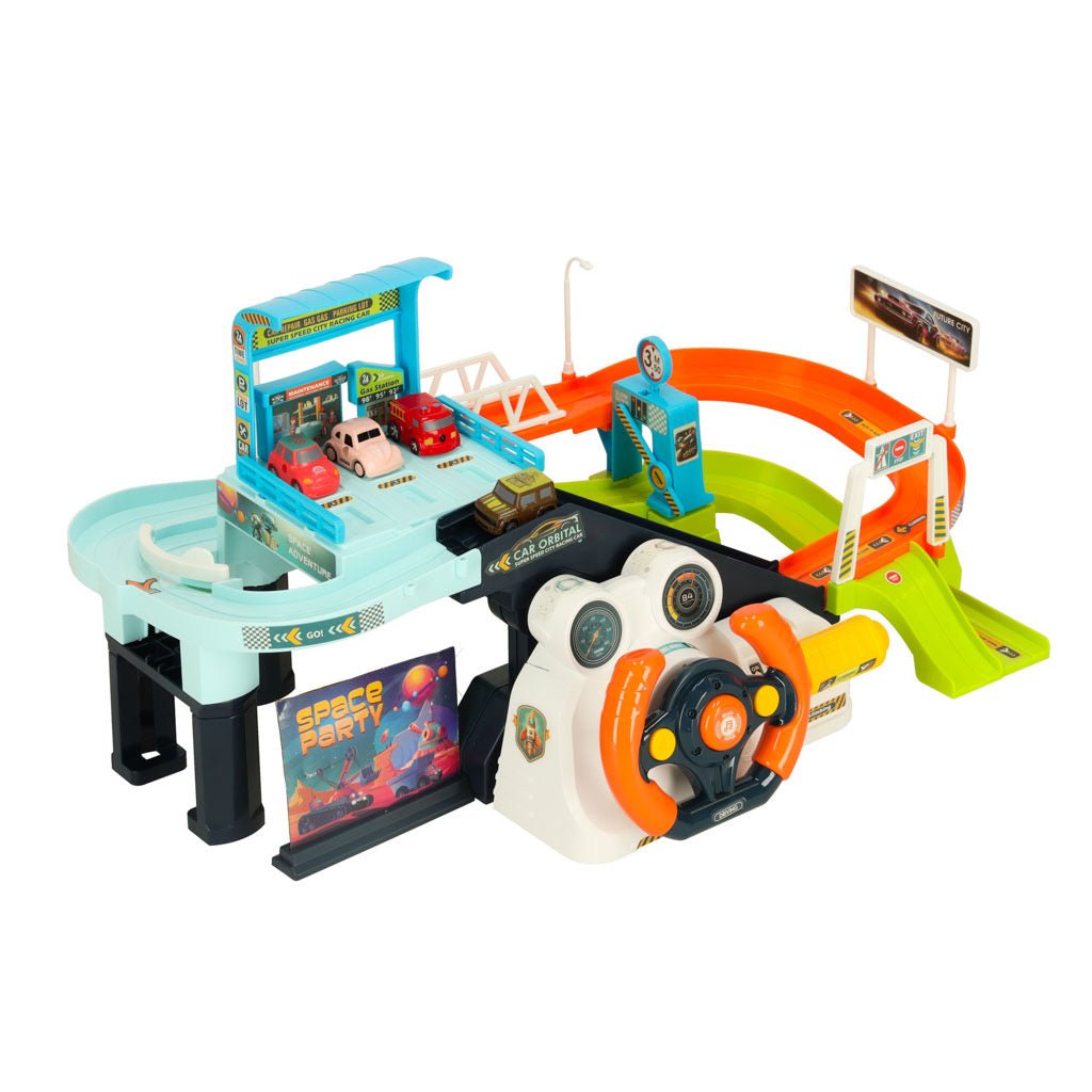 Steering Wheel Mars Base Track – Space Adventure Playset