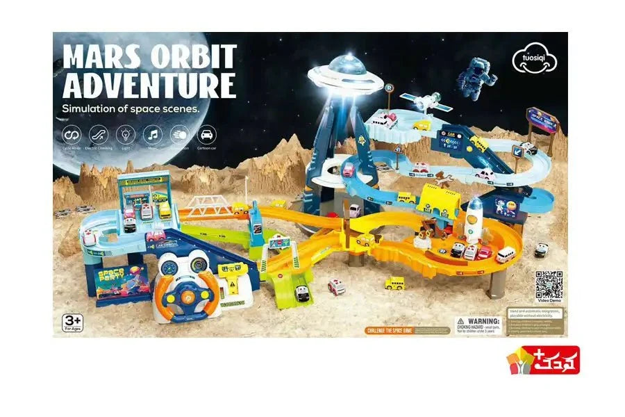 Steering Wheel Mars Base Track – Space Adventure Playset