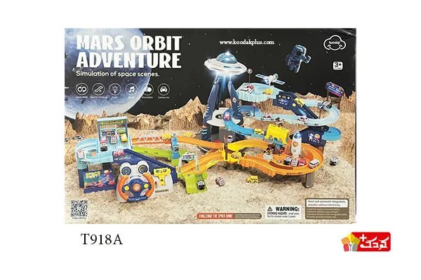 Steering Wheel Mars Base Track – Space Adventure Playset