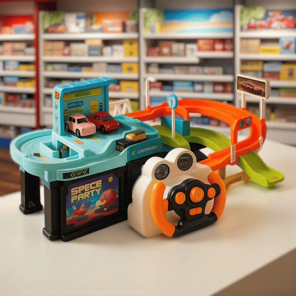 Steering Wheel Mars Base Track – Space Adventure Playset