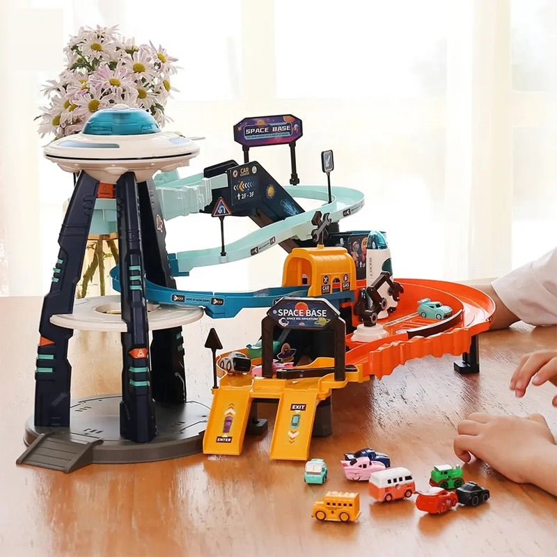 Steering Wheel Mars Base Track – Space Adventure Playset