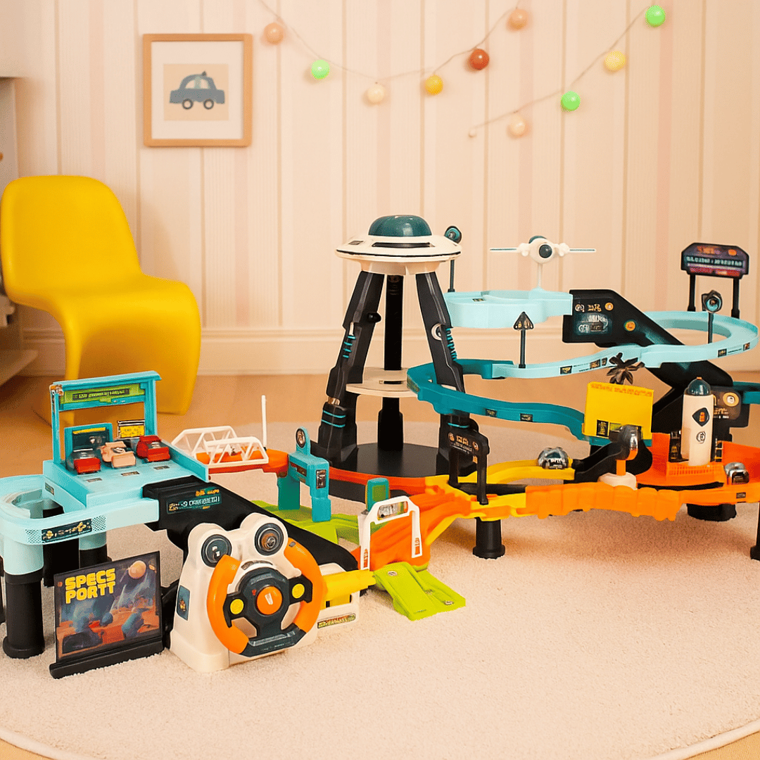 Steering Wheel Mars Base Track – Space Adventure Playset
