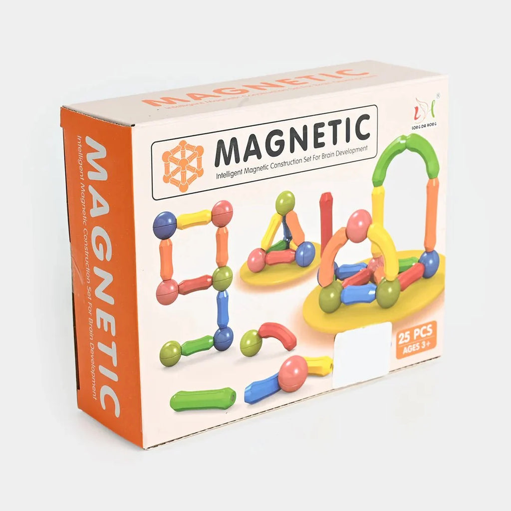 STEM Magnetic Sticks Blocks Set | 25 Pcs