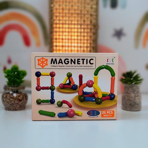 STEM Magnetic Sticks Blocks Set | 25 Pcs