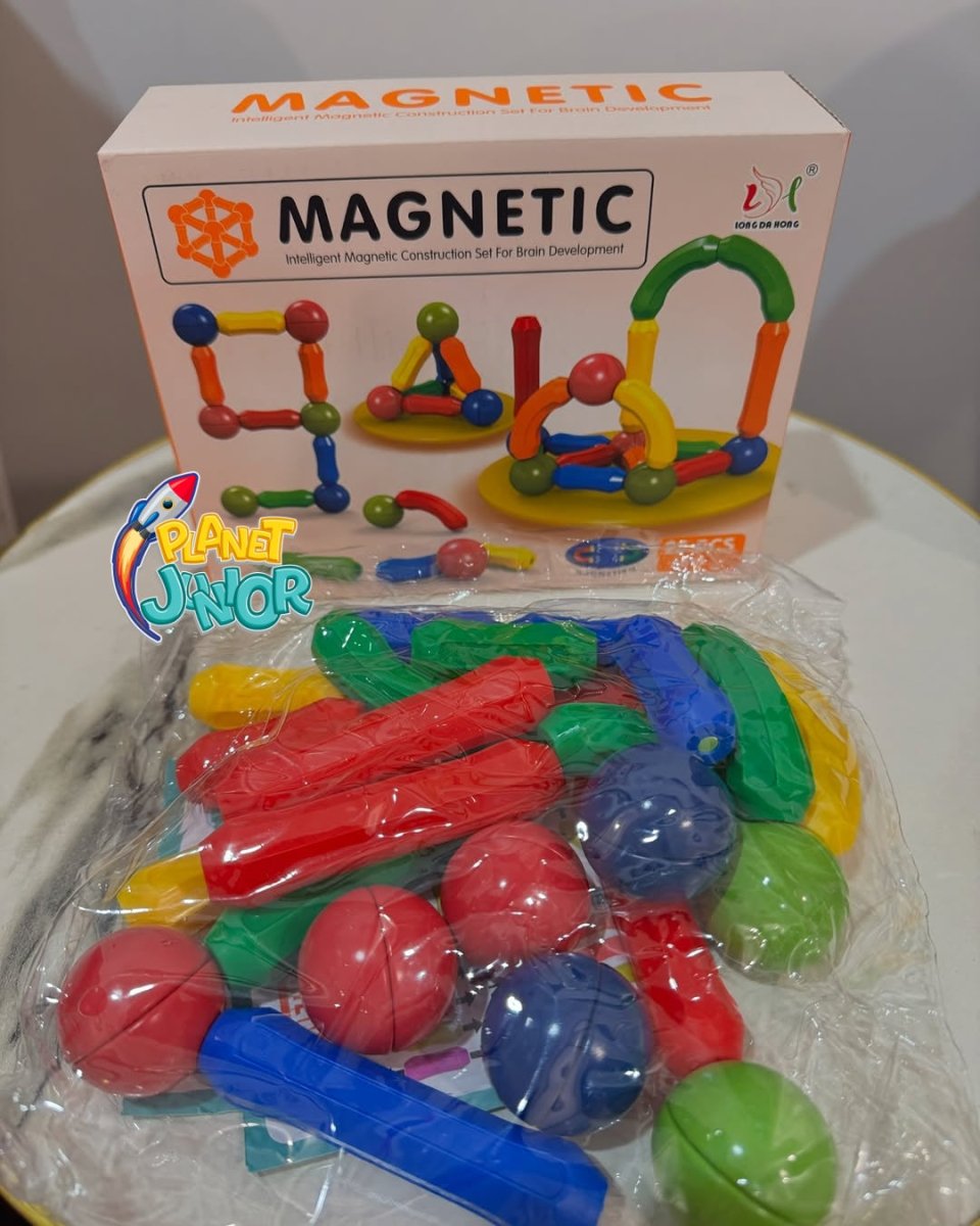 STEM Magnetic Sticks Blocks Set | 25 Pcs