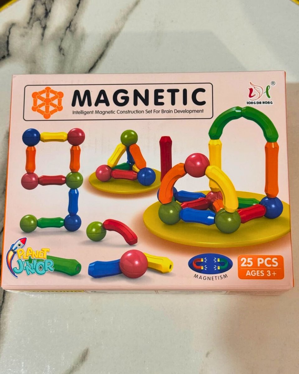 STEM Magnetic Sticks Blocks Set | 25 Pcs
