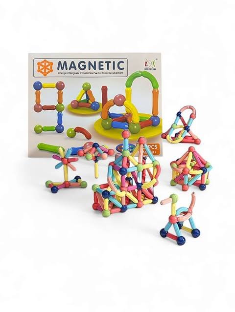 STEM Magnetic Sticks Blocks Set | 64 Pcs