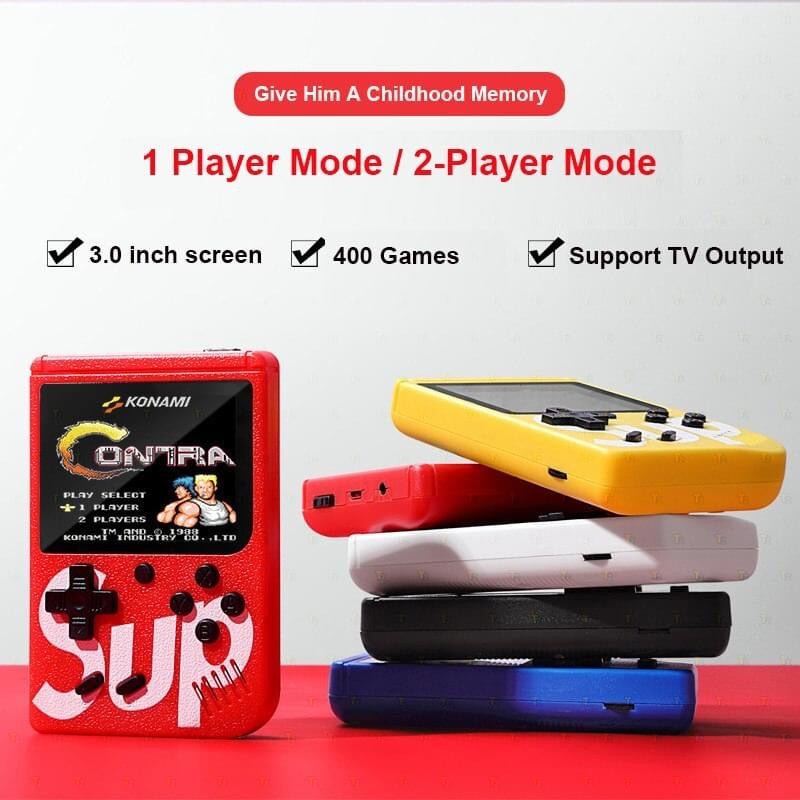 SUP Mini Game Box | with Controller & 400 Retro Games