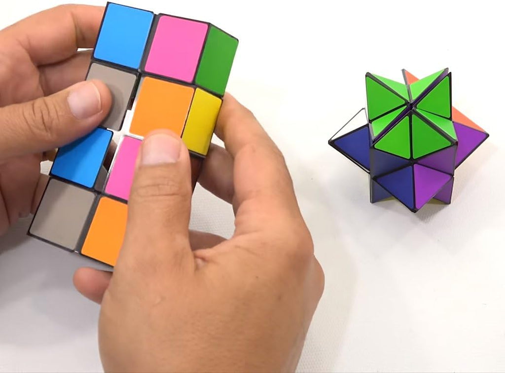 Symmetrical Rubik's Cube For Smart Puzzle Play