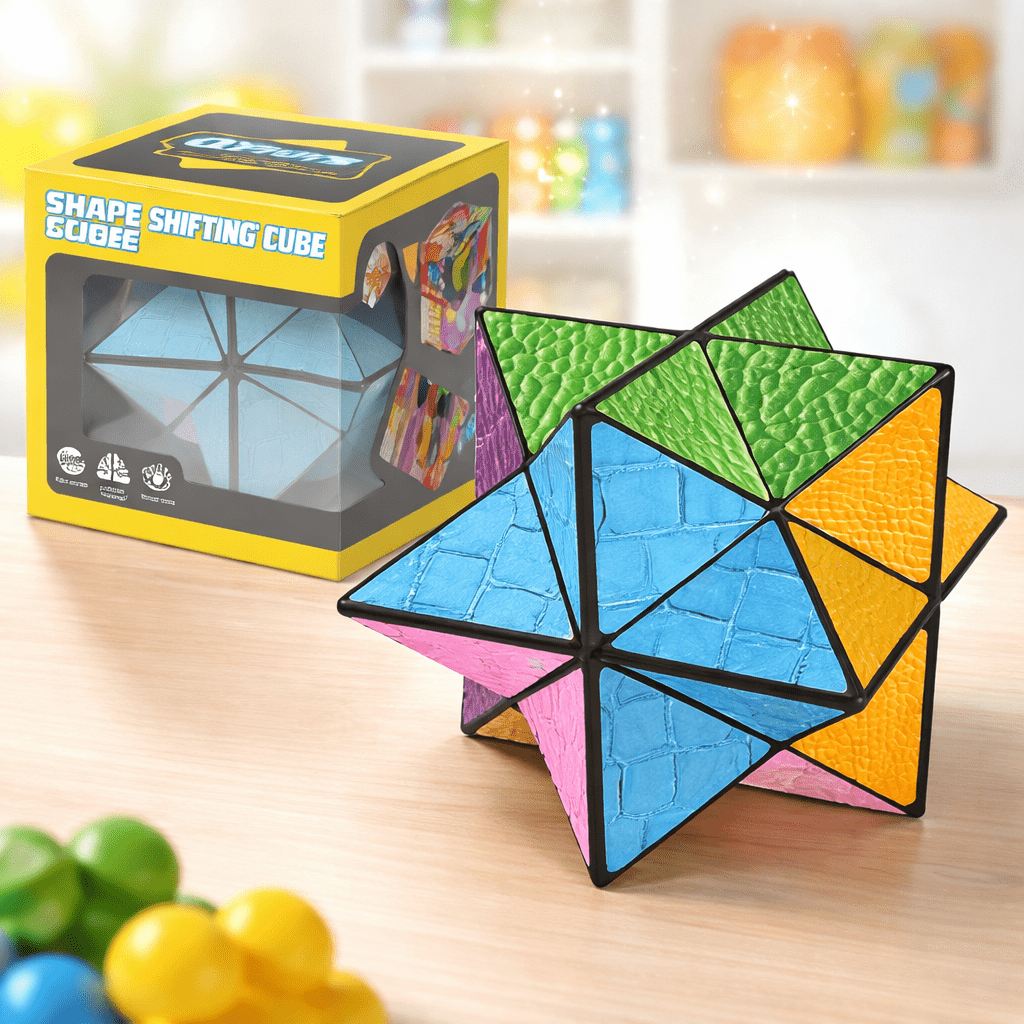 Symmetrical Rubik's Cube For Smart Puzzle Play