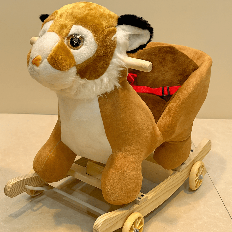 Tiger Rocking and Riding Fun for Kids