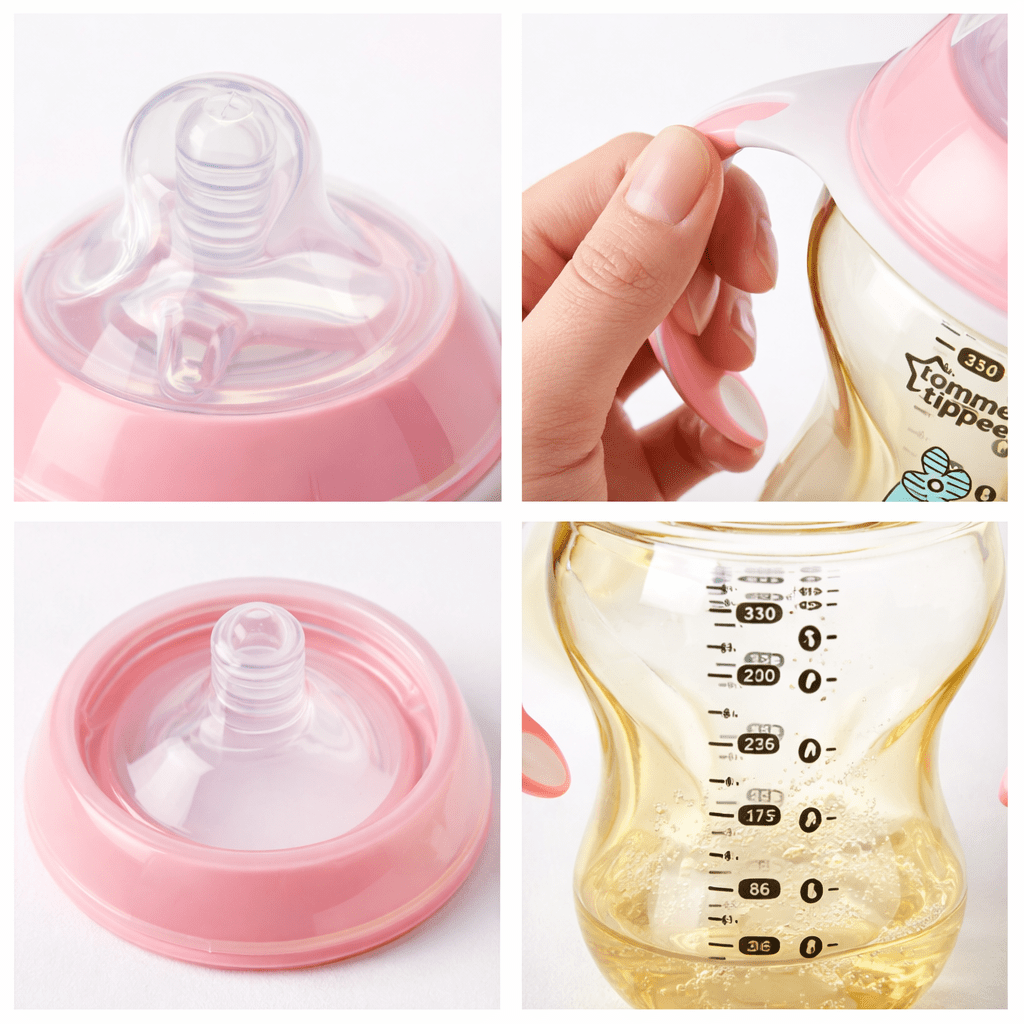Tommee Tippee Baby Sippy Cup – Soft Spout, Easy-Grip Handles & BPA-Free Design