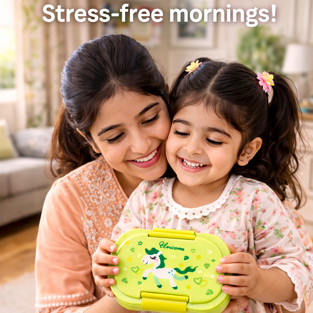Unicorn Kids Lunch Box – Cute Leak-Proof Snack Container