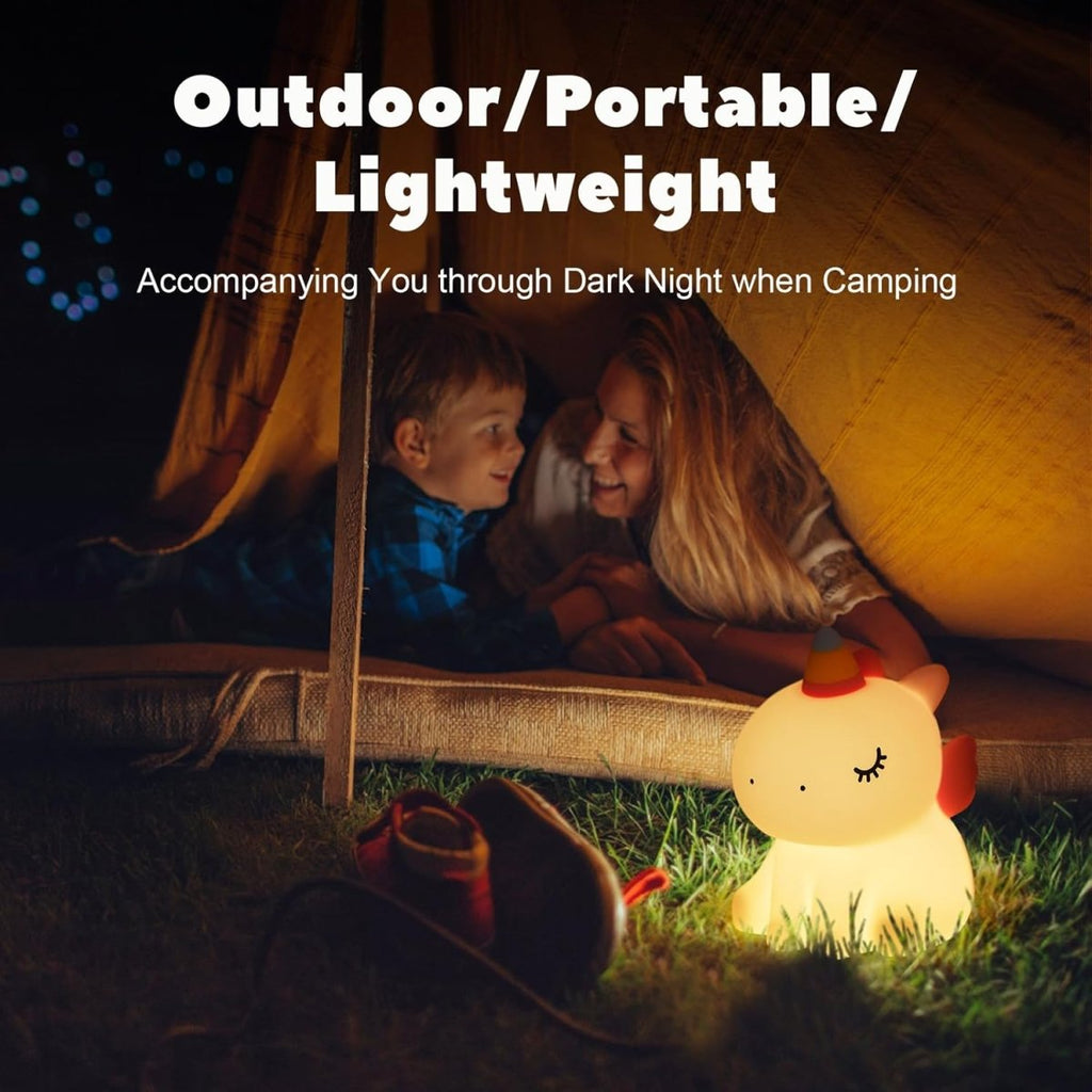 Unicorn Touch Night Lamp – Soft Glow LED Bedside Light