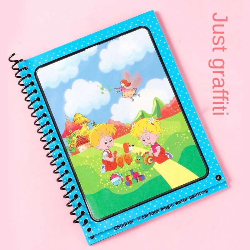 Water Magic Drawing Coloring Book