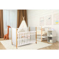 Wooden Baby Cot – Safe & Comfortable Sleeping Bed for Infants
