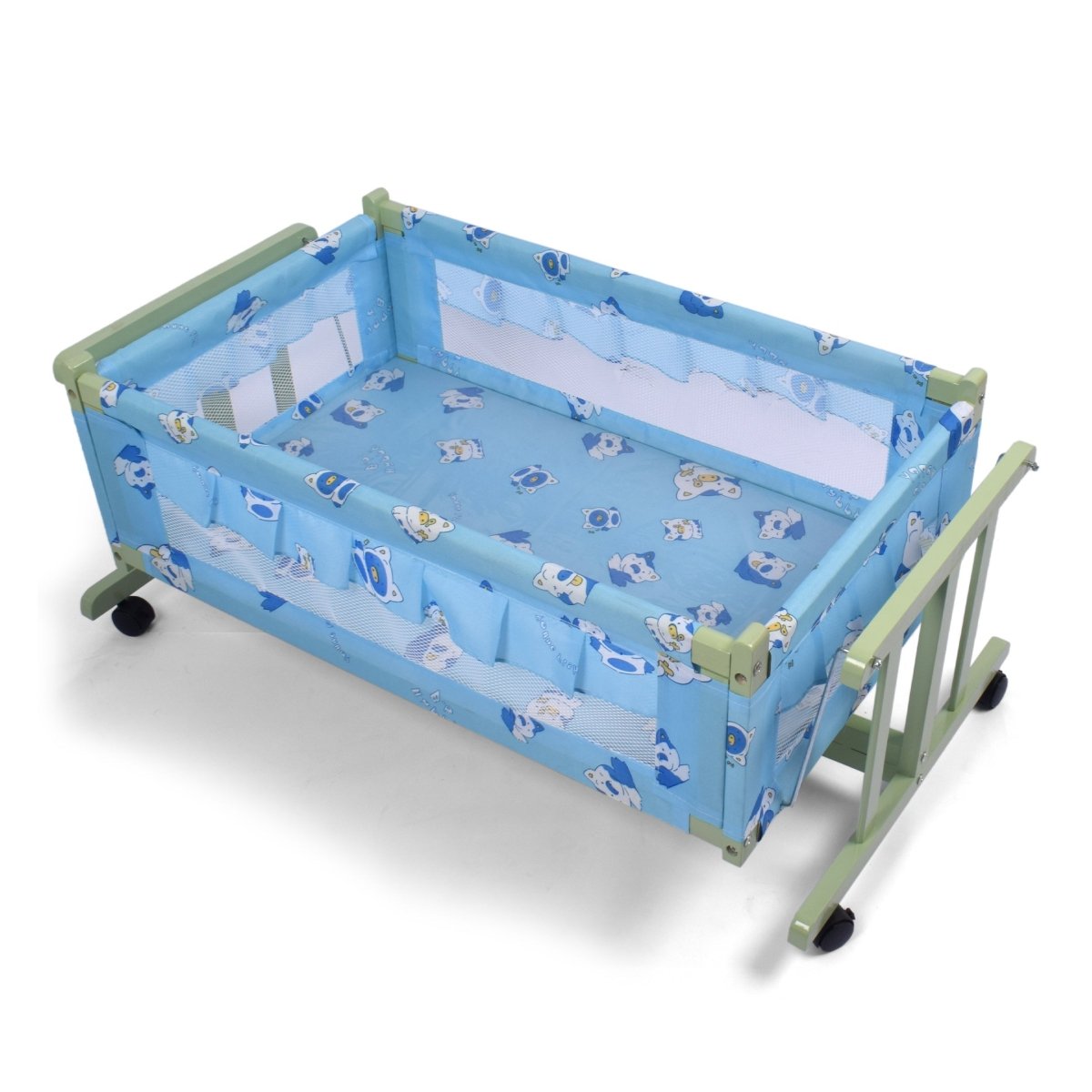 Wooden Rest Nestle Baby Cot with Drawer