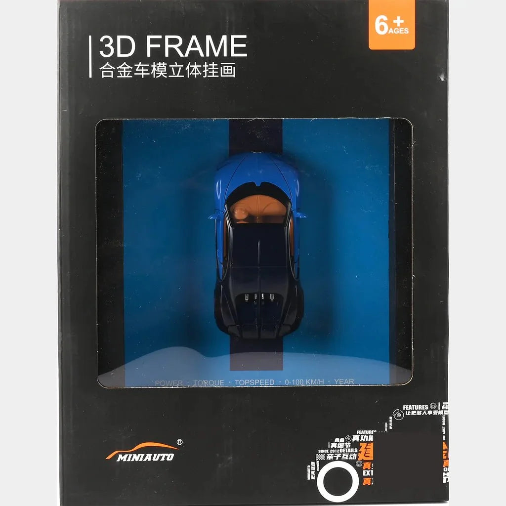 3D Display Frame 1:32 Bugatti Veyron Diecast Model